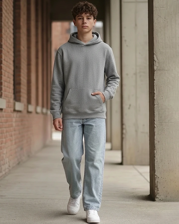 Modern Green Hoodie Streetwear Custom Apparel